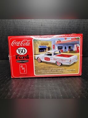AMT 1960 Ford Ranchero Coca Cola Delivery Vehicle 1/25th Scale